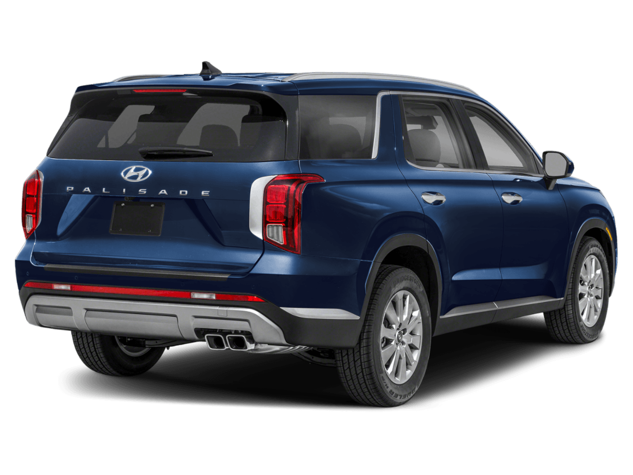 2025 Hyundai Palisade SEL - Rear 3/4, facing to the right