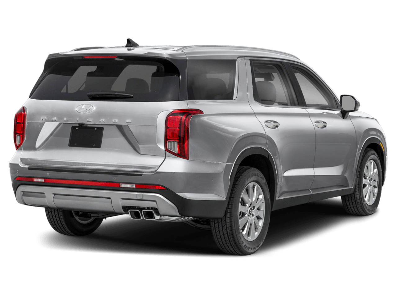 2025 Hyundai Palisade SEL - Rear 3/4, facing to the right