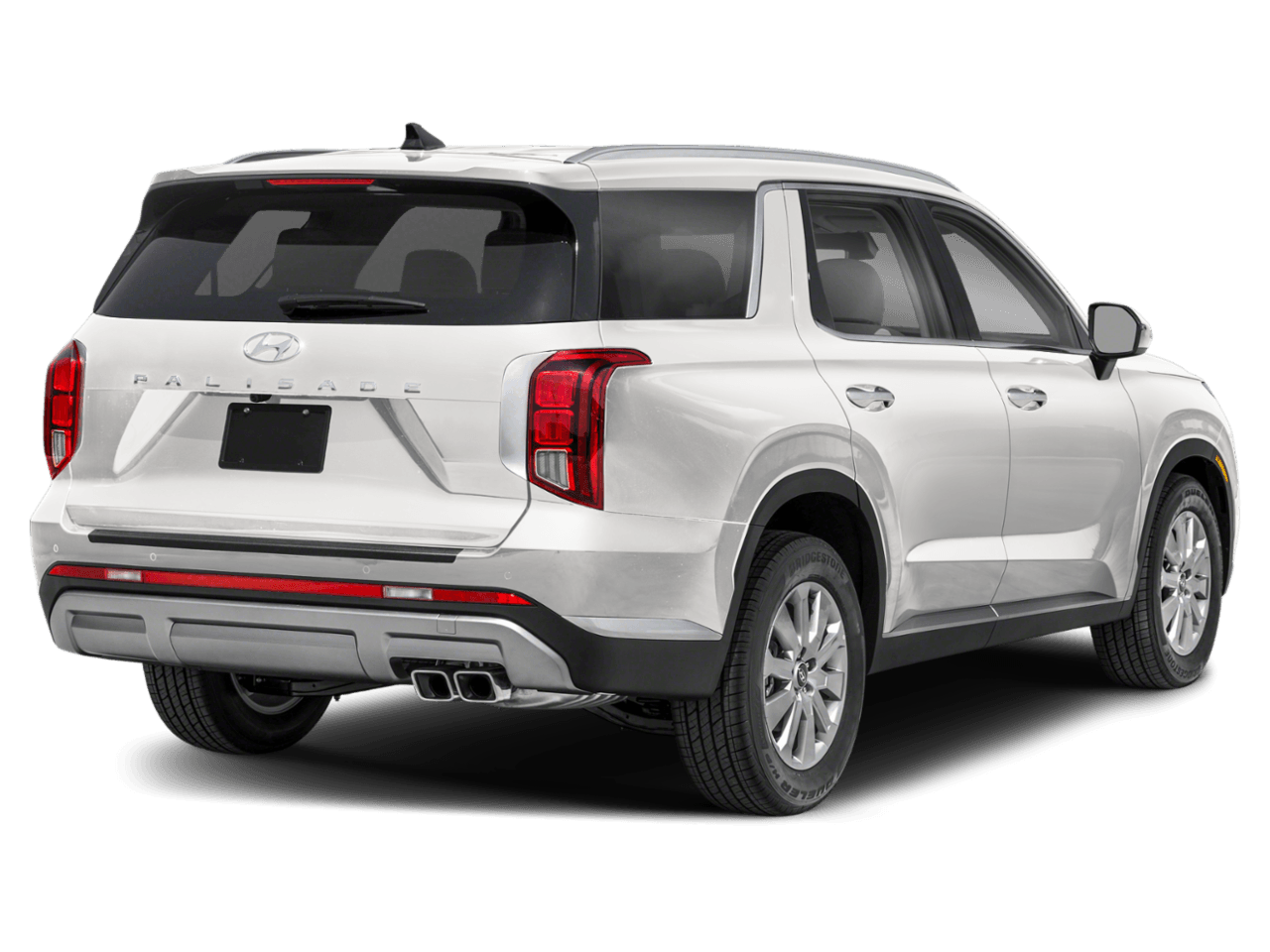 2025 Hyundai Palisade SEL - Rear 3/4, facing to the right