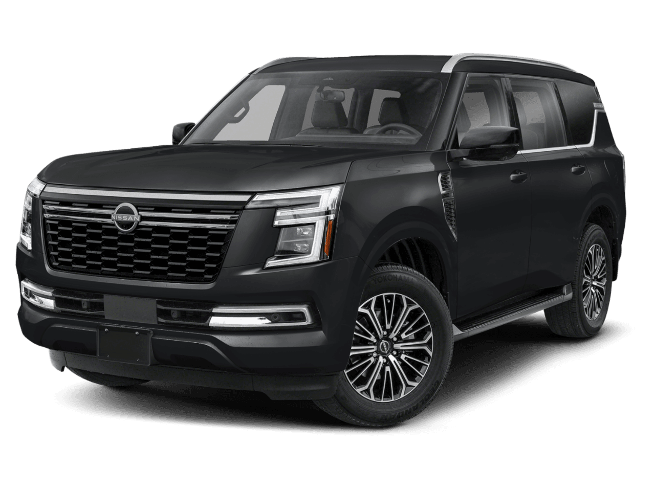 2025 Nissan Armada 4x2 - Front 3/4, facing to the left