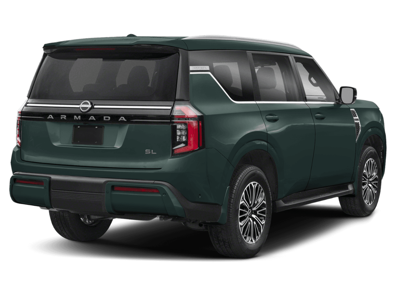 2025 Nissan Armada 4x2 - Rear 3/4, facing to the right