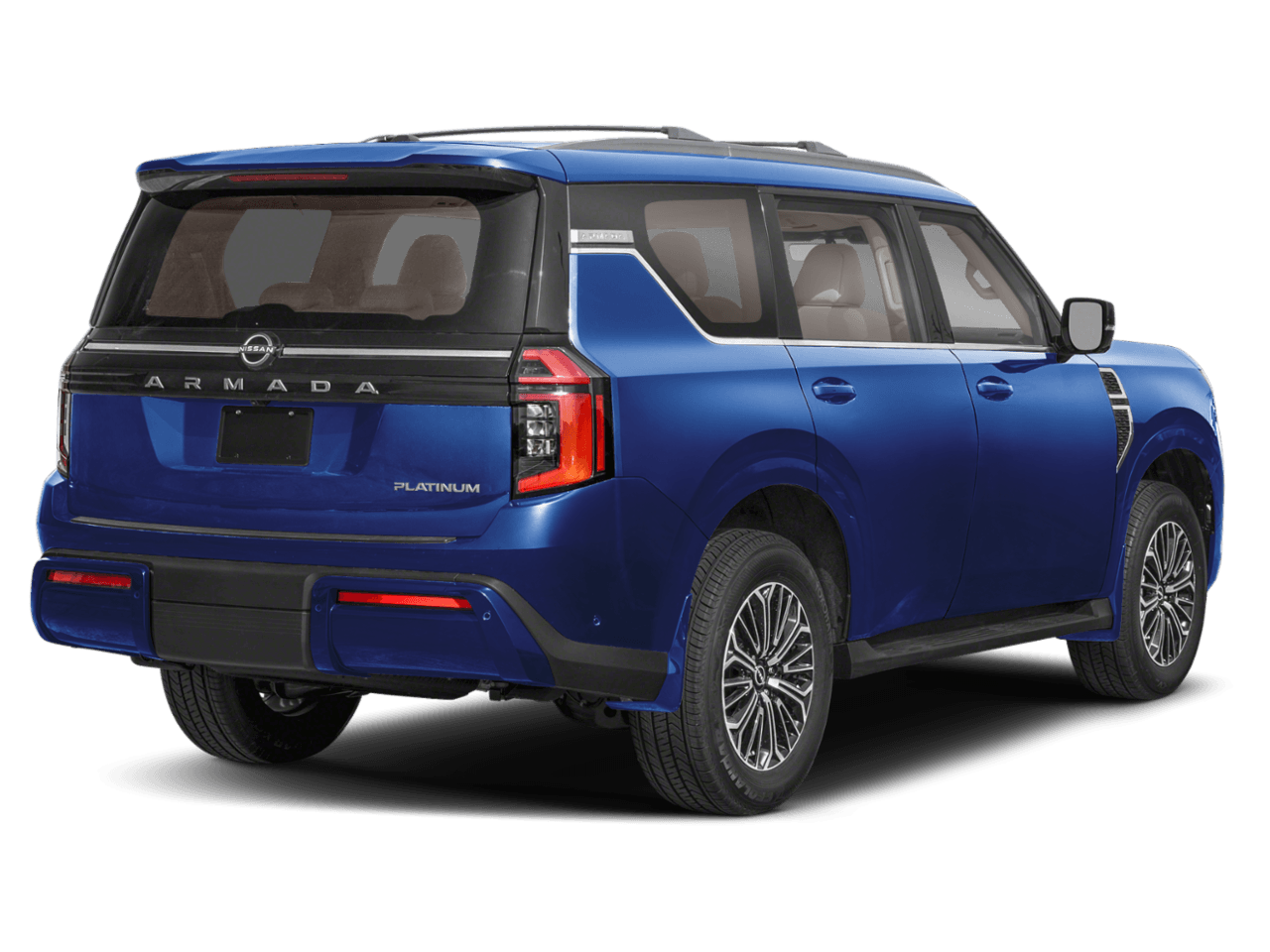 2025 Nissan Armada 4x2 - Rear 3/4, facing to the right