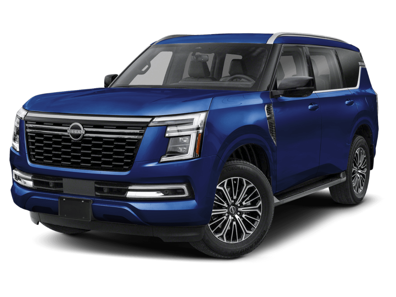 2025 Nissan Armada 4x4 - Front 3/4, facing to the left