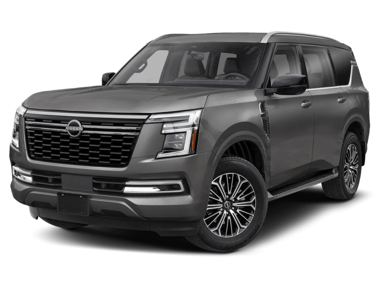 2025 Nissan Armada 4x4 - Front 3/4, facing to the left