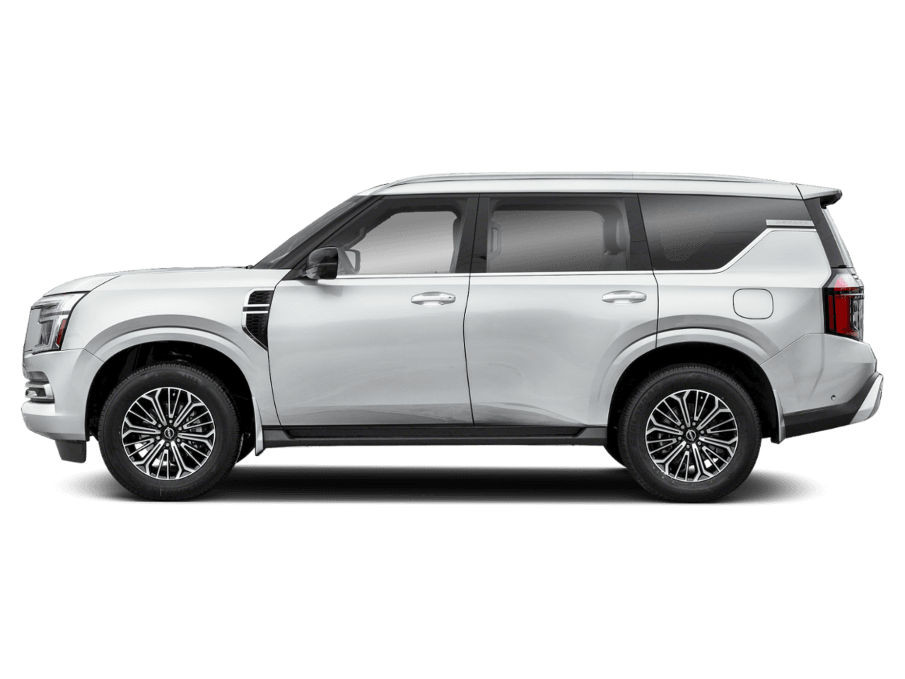 2025 Nissan Armada 4x4 - Profile, facing to the left