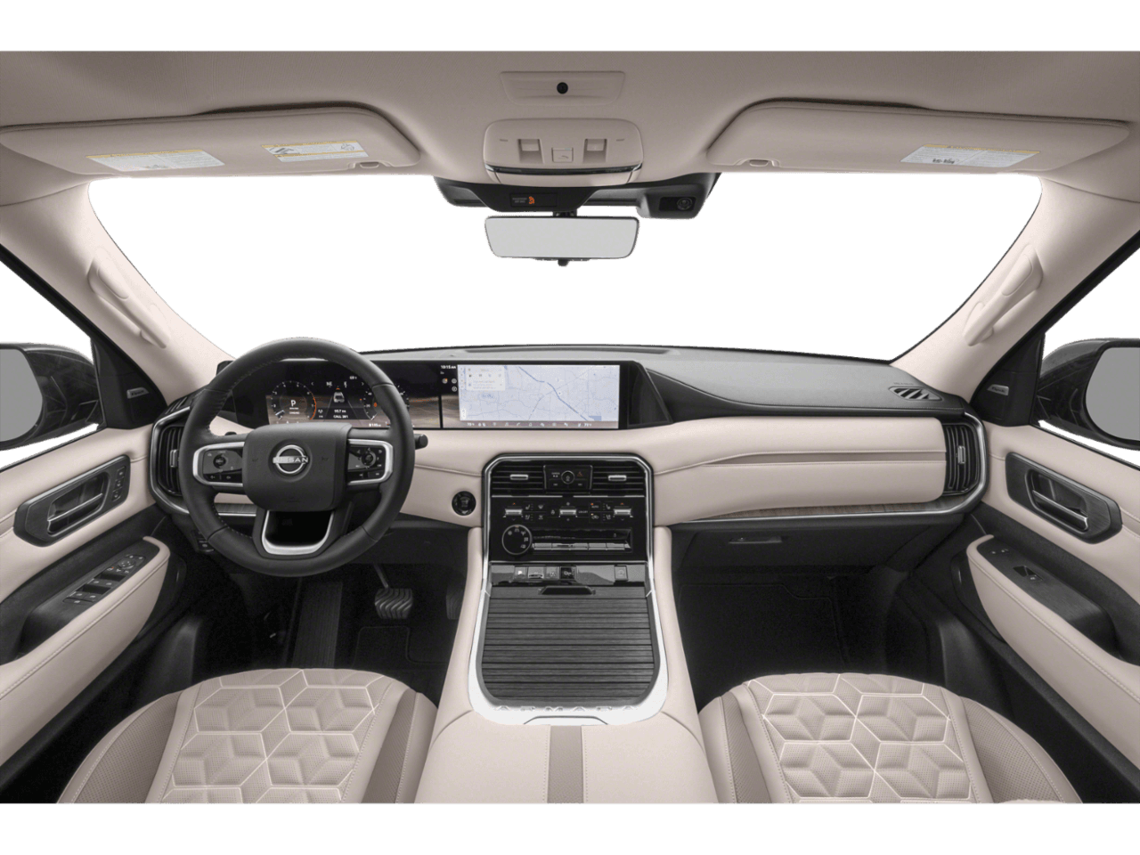 2025 Nissan Armada Platinum - Interior Full Dash Basic