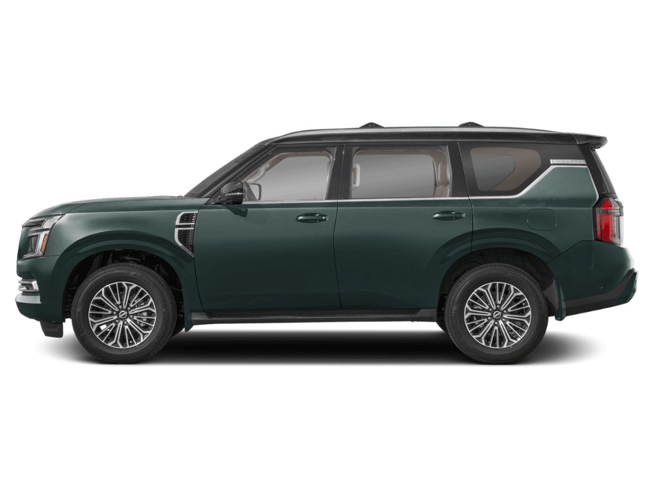 2025 Nissan Armada 4x4 - Profile, facing to the left