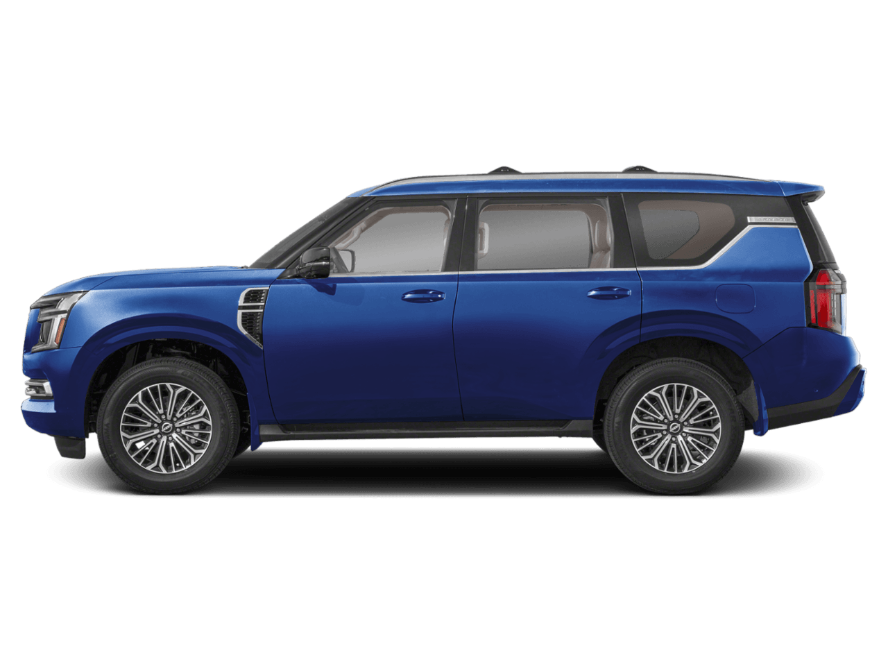 2025 Nissan Armada 4x4 - Profile, facing to the left
