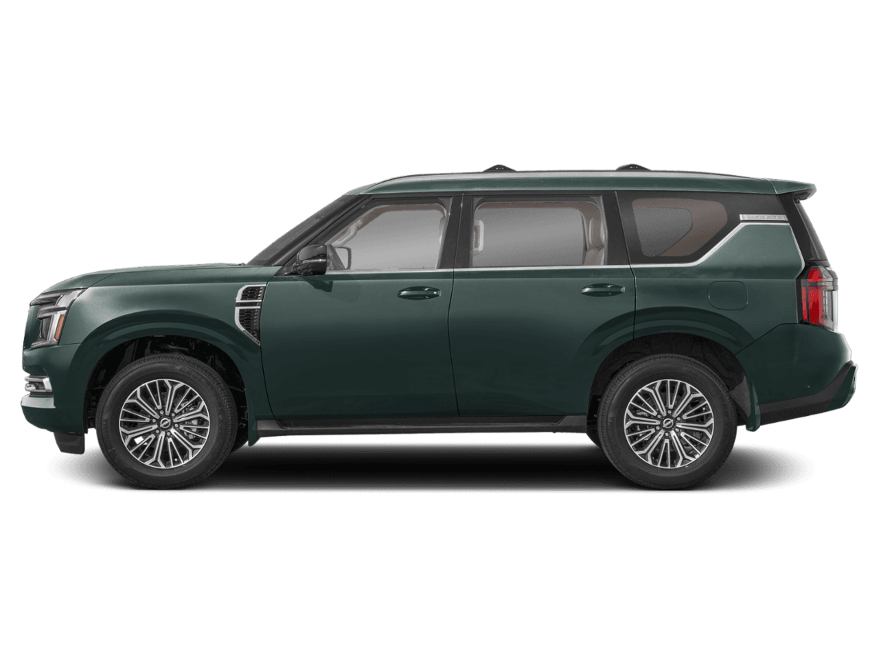 2025 Nissan Armada 4x4 - Profile, facing to the left