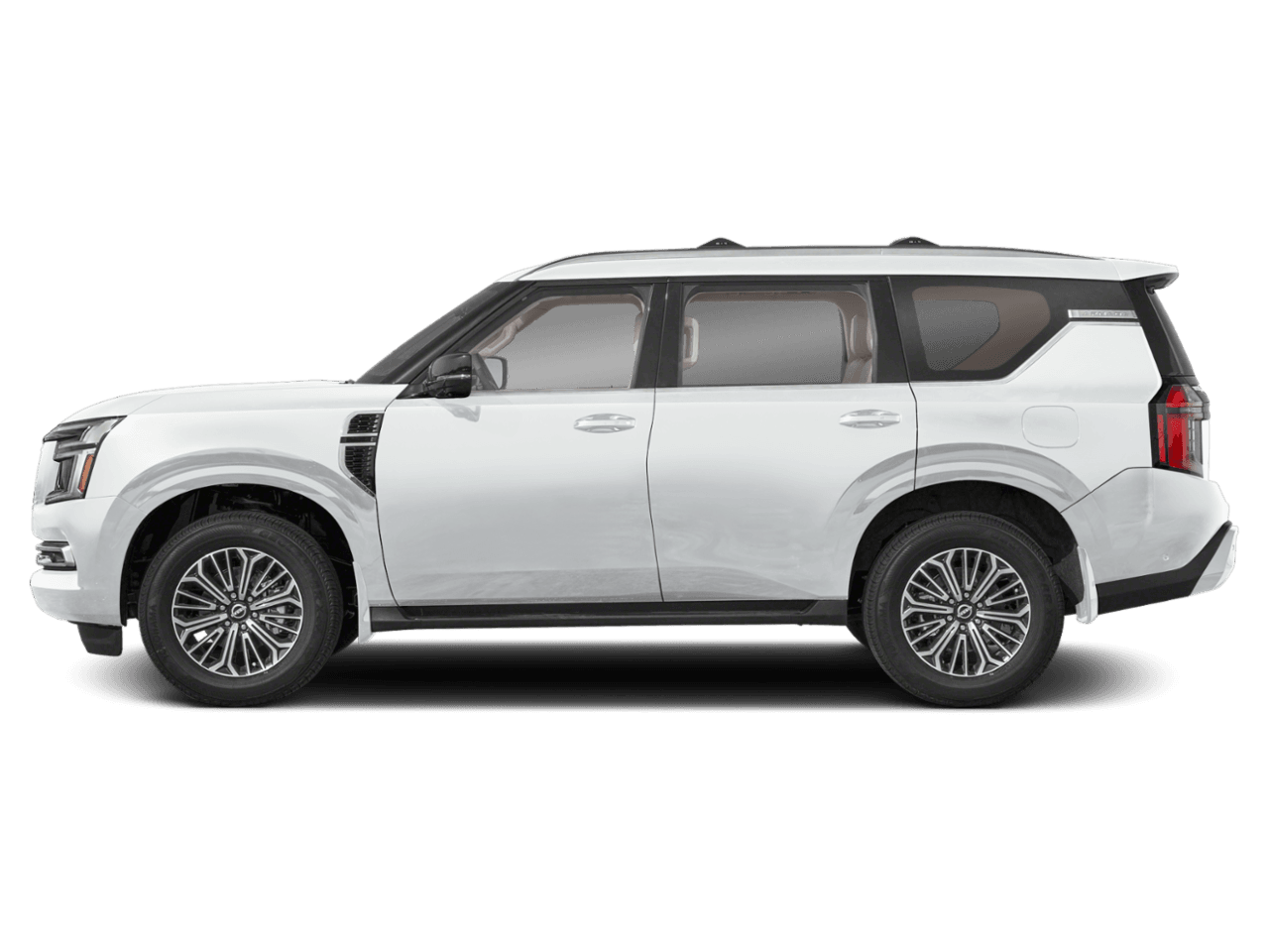 2025 Nissan Armada 4x4 - Profile, facing to the left
