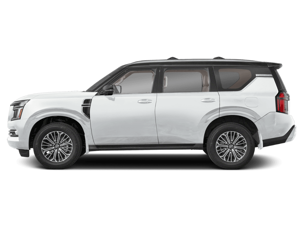 2025 Nissan Armada 4x4 - Profile, facing to the left
