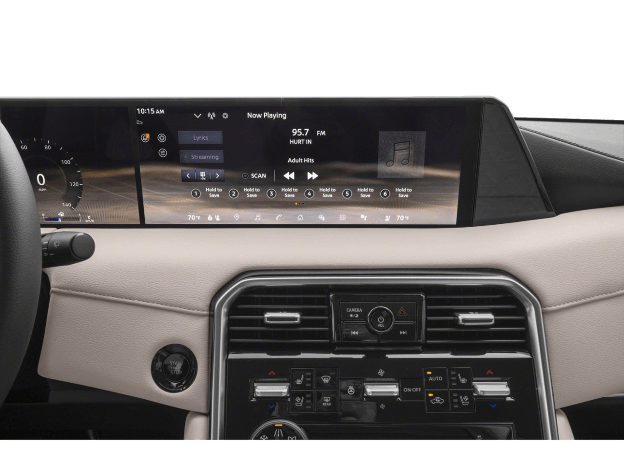 2025 Nissan Armada Platinum - Interior Stereo System