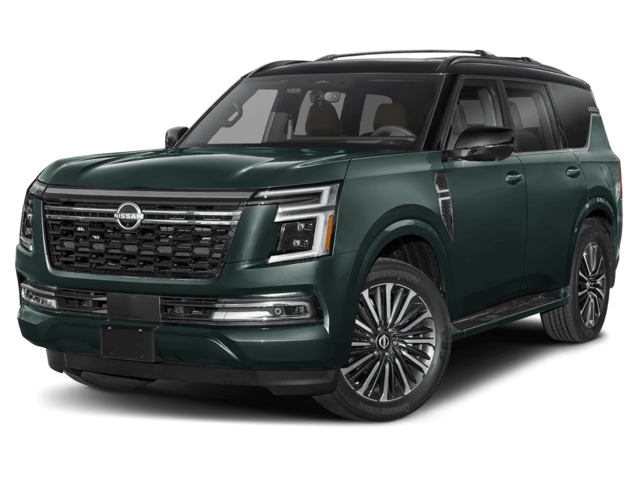 2025 Nissan Armada 4x2 - Front 3/4, facing to the left