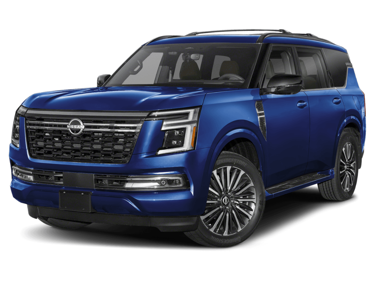 2025 Nissan Armada 4x2 - Front 3/4, facing to the left