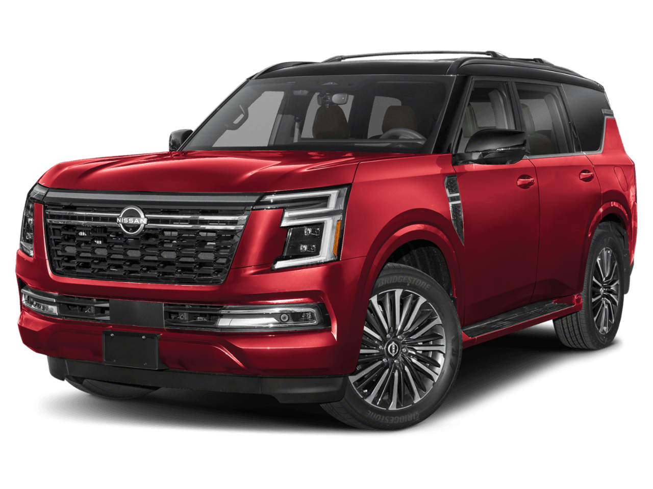 2025 Nissan Armada 4x2 - Front 3/4, facing to the left