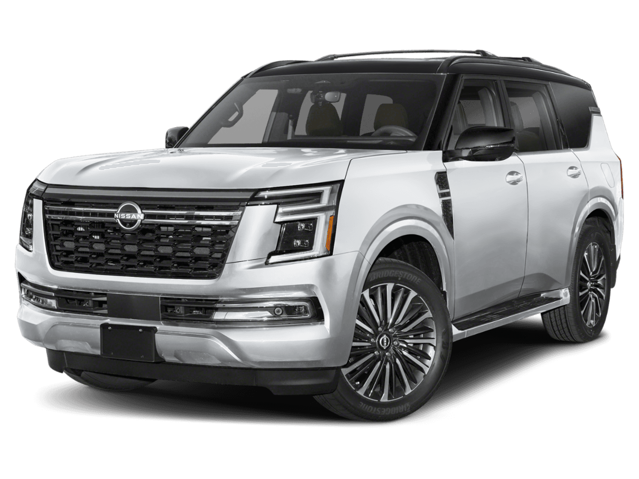 2025 Nissan Armada 4x2 - Front 3/4, facing to the left