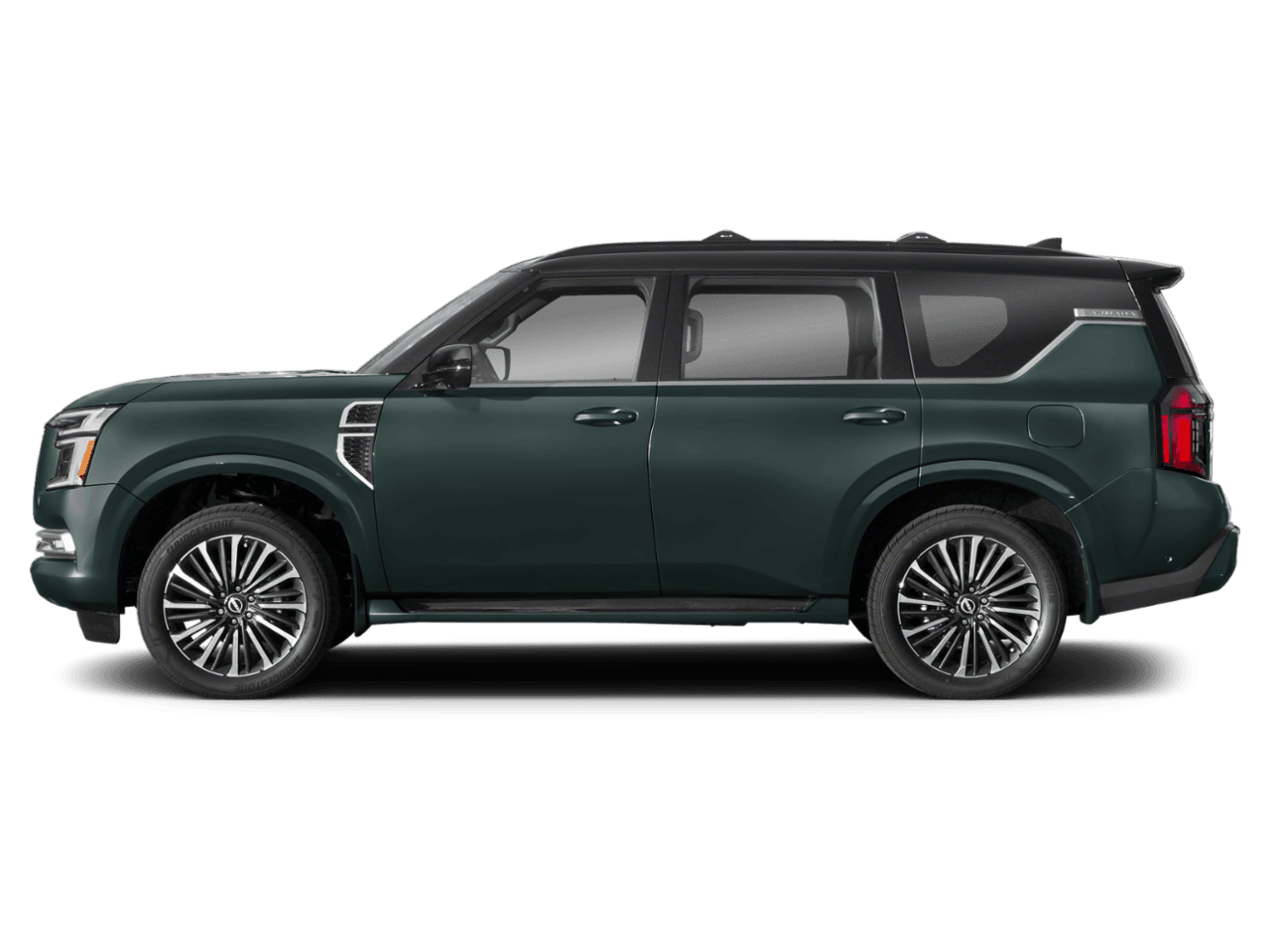 2025 Nissan Armada 4x2 - Profile, facing to the left