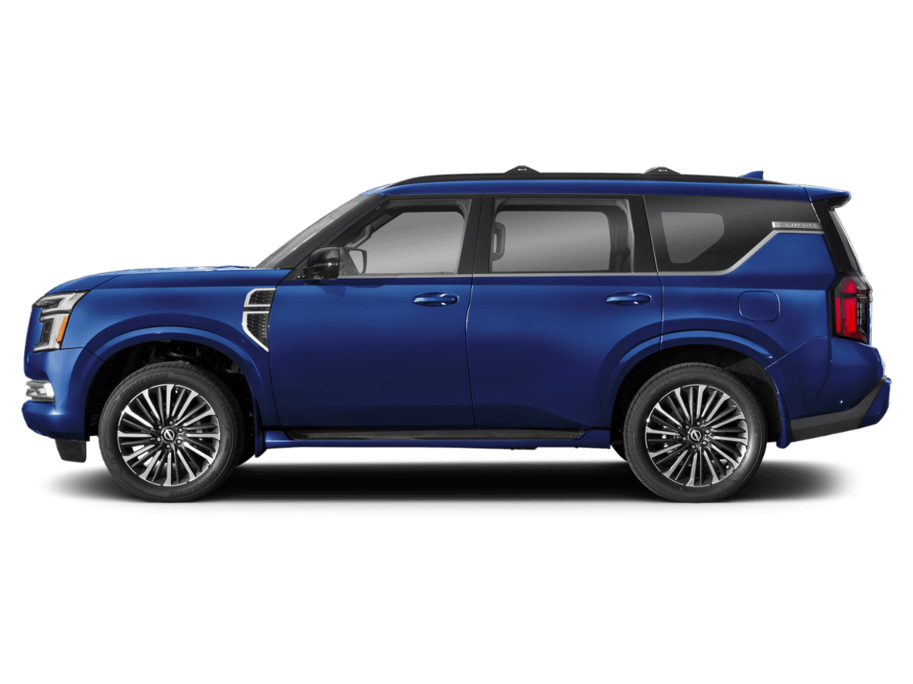 2025 Nissan Armada 4x2 - Profile, facing to the left