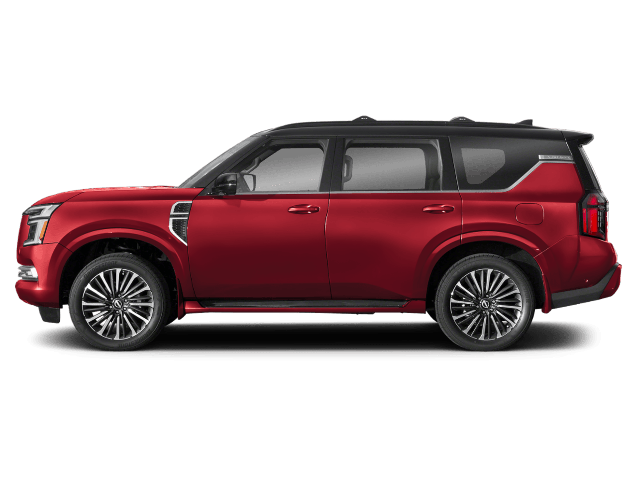 2025 Nissan Armada 4x2 - Profile, facing to the left