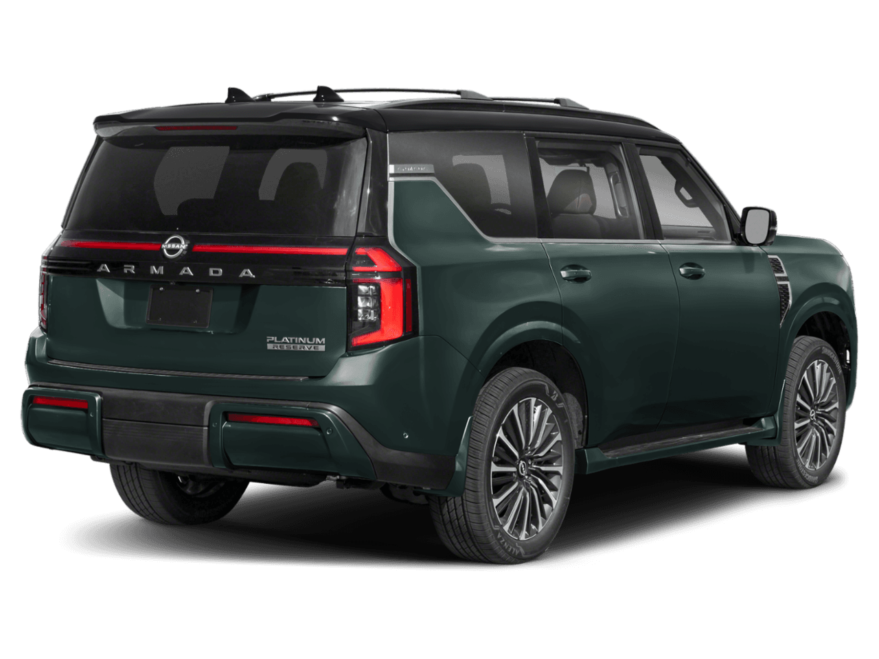 2025 Nissan Armada 4x2 - Rear 3/4, facing to the right