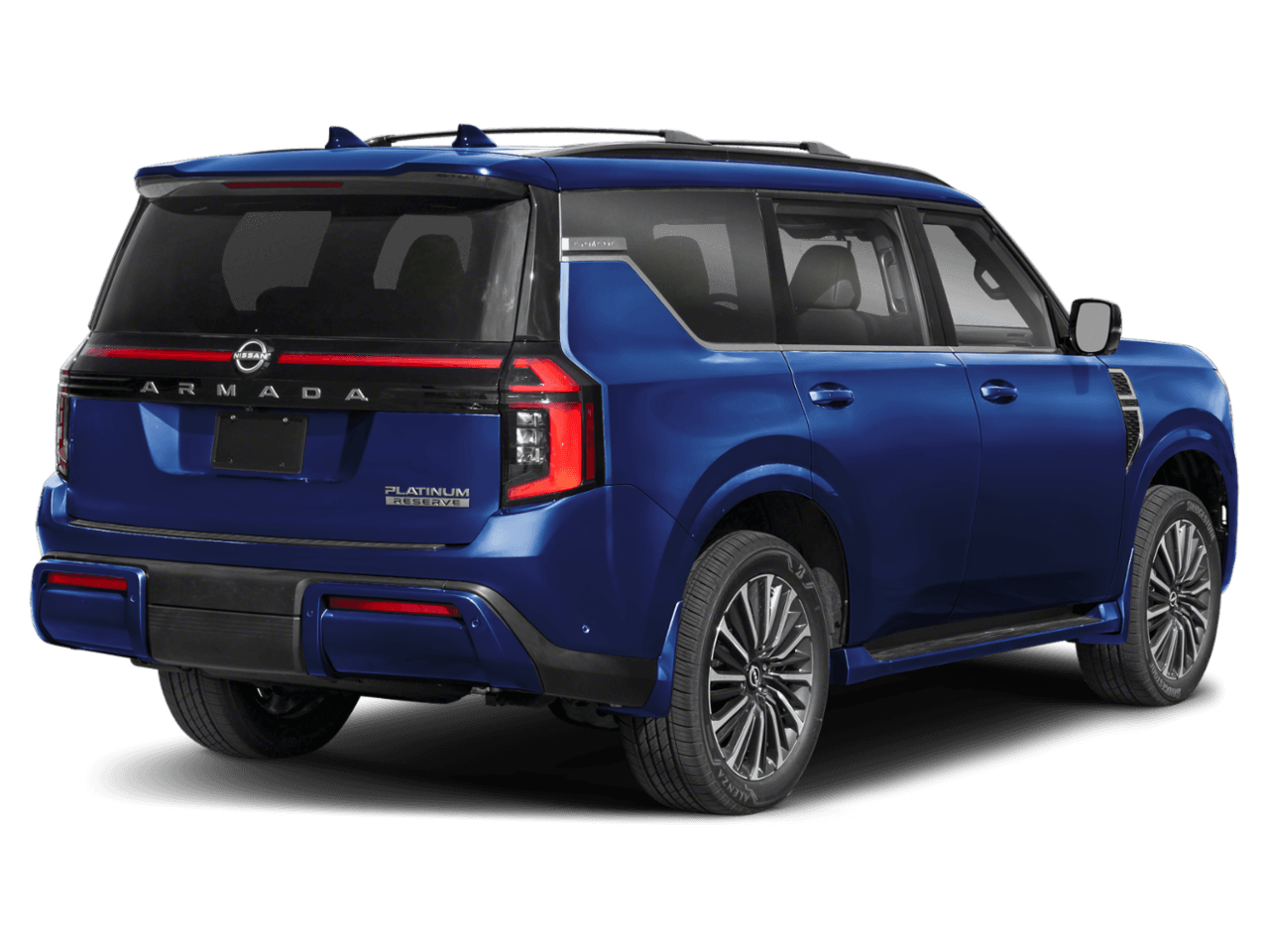 2025 Nissan Armada 4x2 - Rear 3/4, facing to the right