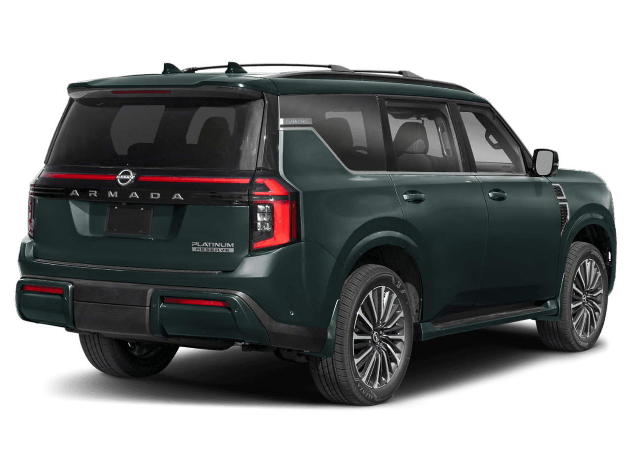 2025 Nissan Armada 4x2 - Rear 3/4, facing to the right
