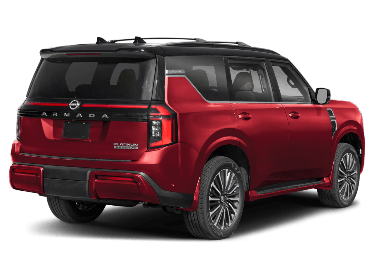 2025 Nissan Armada 4x2 - Rear 3/4, facing to the right