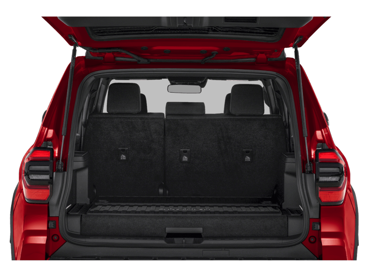 2025 Toyota 4Runner Hybrid TRD Off Road - Interior Trunk with Hatch Open Feature