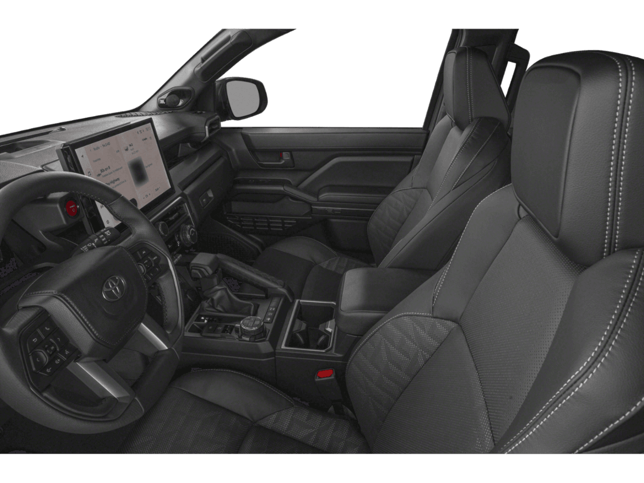 2025 Toyota 4Runner Hybrid TRD Off Road Premium - Interior Driver's Side with Door Open, Front Seat Feature