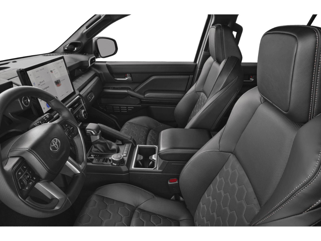 2025 Toyota 4Runner Hybrid Platinum - Interior Driver's Side with Door Open, Front Seat Feature