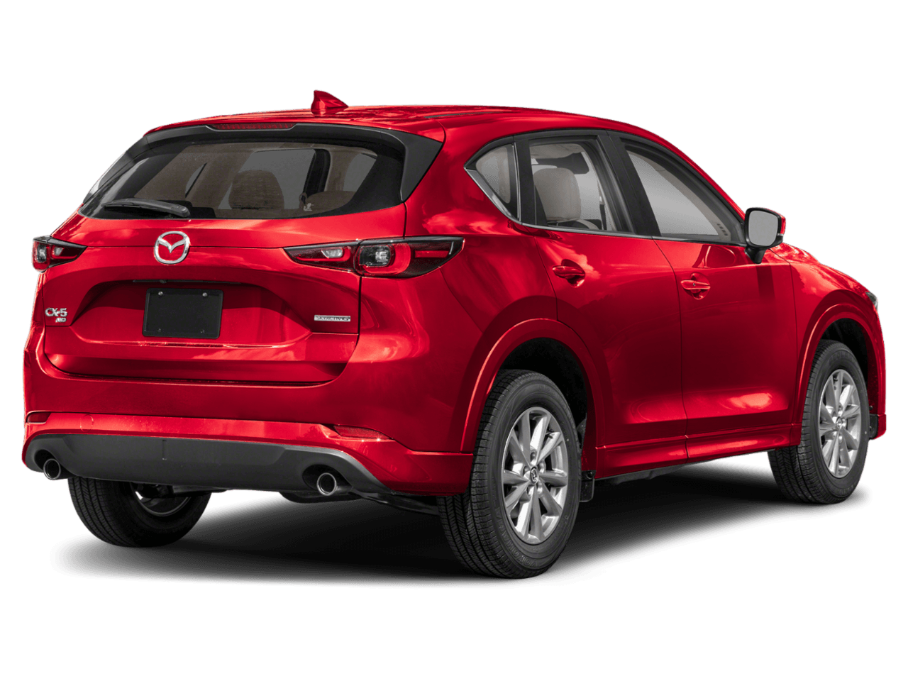 2025 Mazda CX-5 2.5 S Preferred Package - Rear 3/4, facing to the right