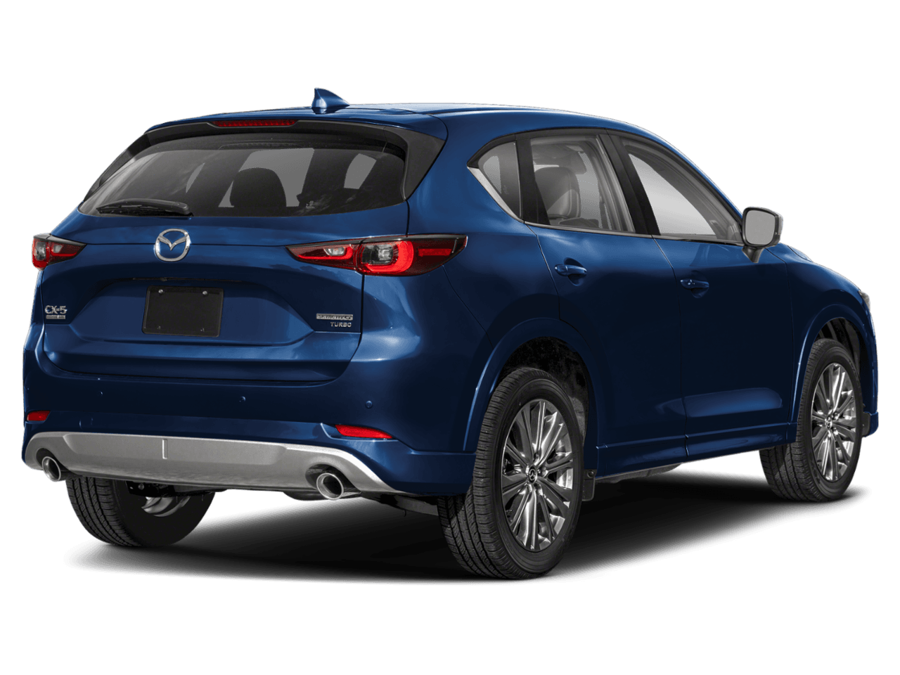 2025 Mazda CX-5 2.5 Turbo Signature - Rear 3/4, facing to the right