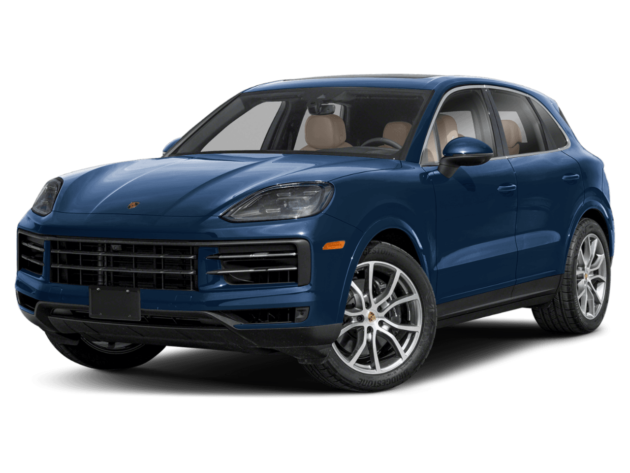 2025 Porsche Cayenne S - Front 3/4, facing to the left