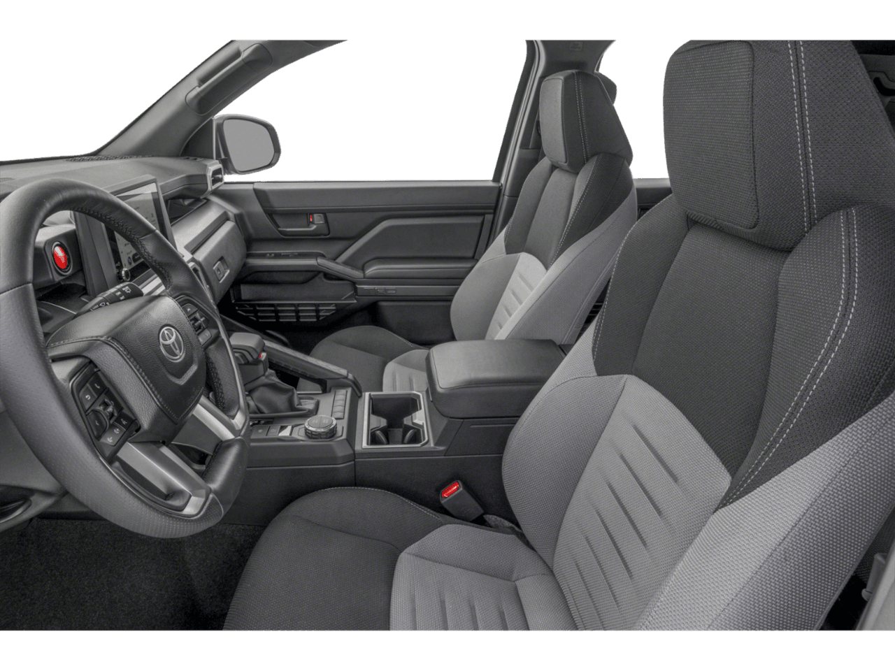 2025 Toyota 4Runner TRD Sport - Interior Driver's Side with Door Open, Front Seat Feature