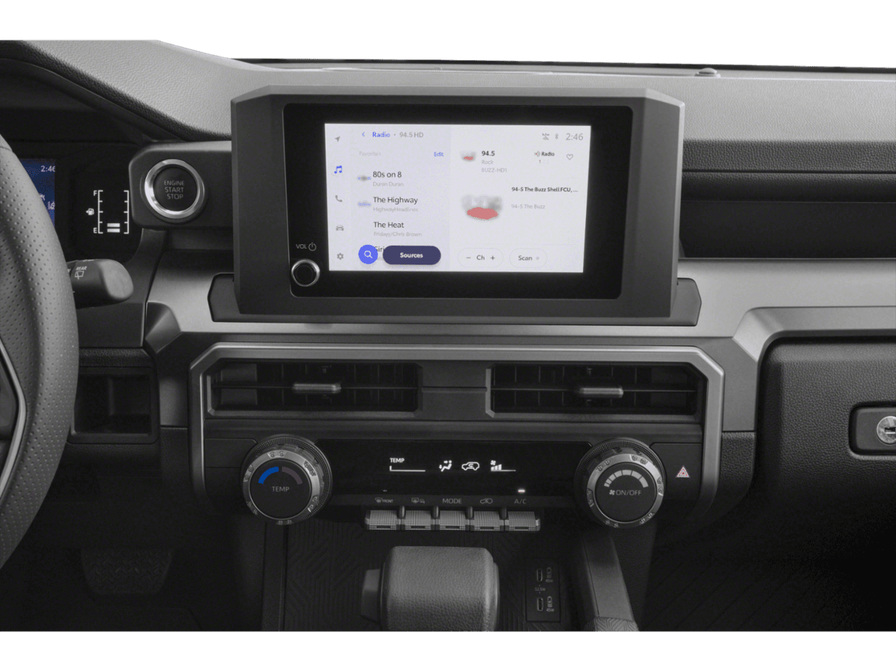 2025 Toyota 4Runner SR5 - Interior Stereo System