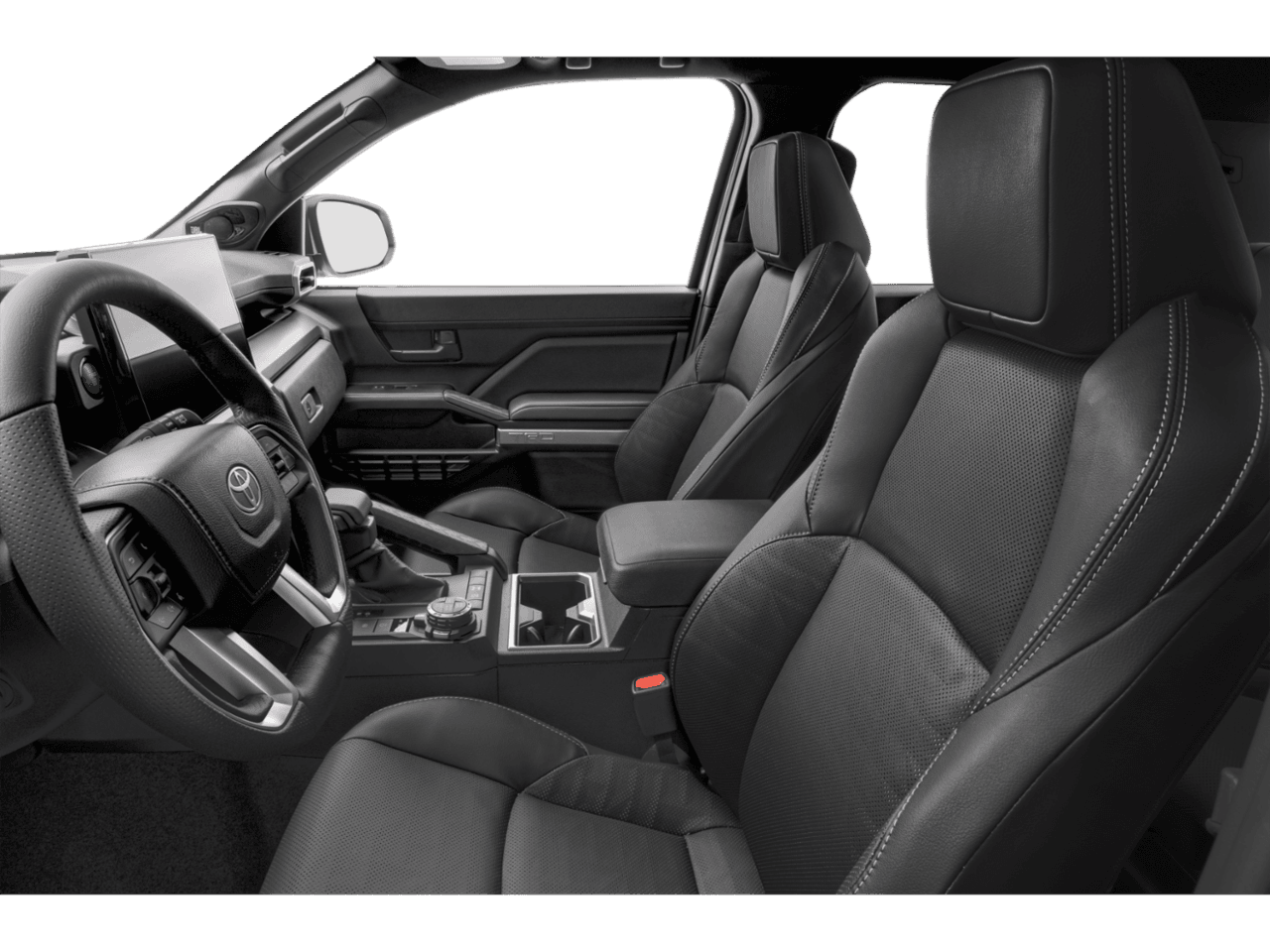 2025 Toyota 4Runner TRD Off Road Premium - Interior Driver's Side with Door Open, Front Seat Feature