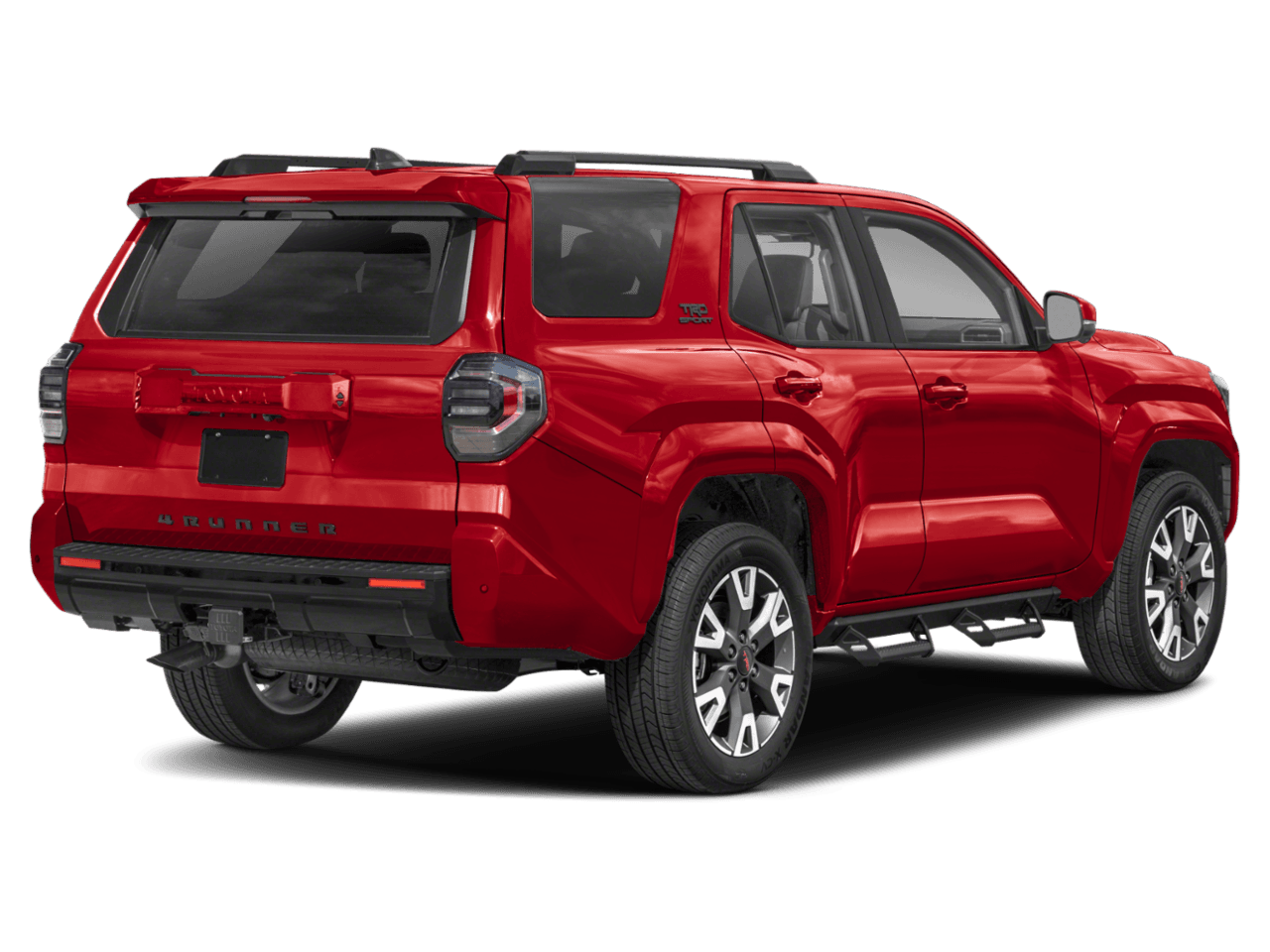 2025 Toyota 4Runner TRD Sport Premium - Rear 3/4, facing to the right