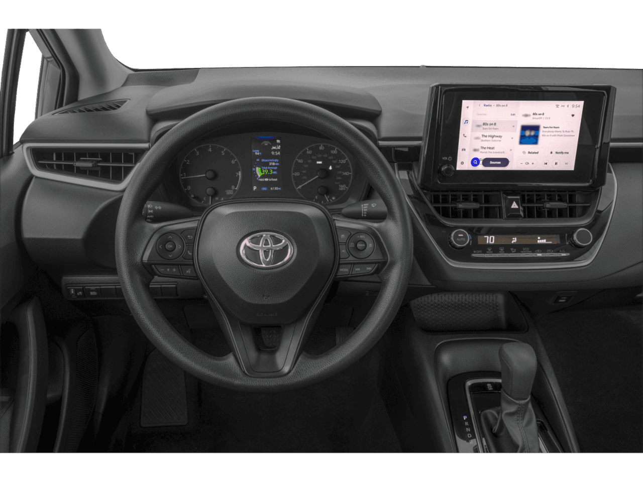 2025 Toyota Corolla LE - Interior Drivers Dash