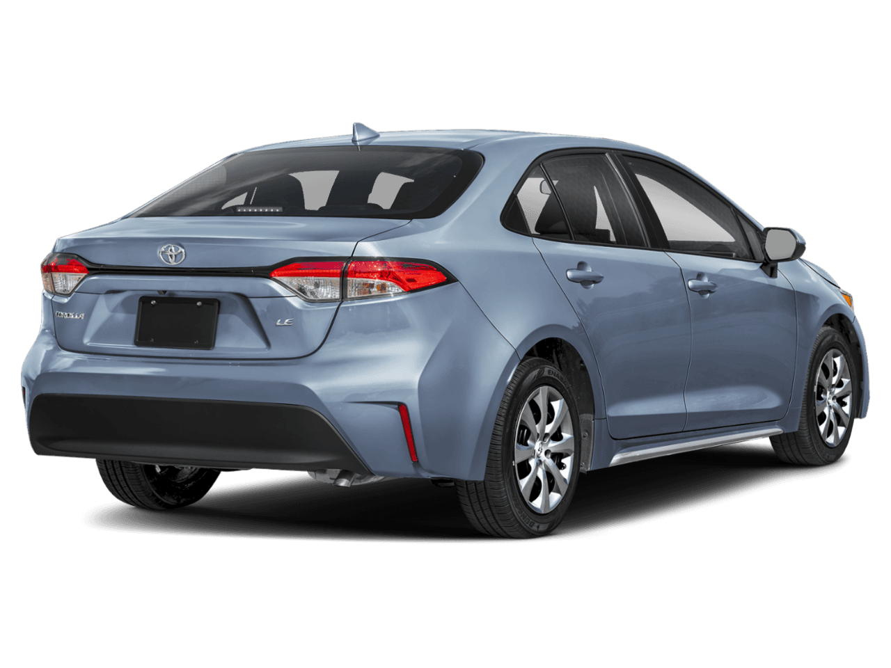 2025 Toyota Corolla LE - Rear 3/4, facing to the right