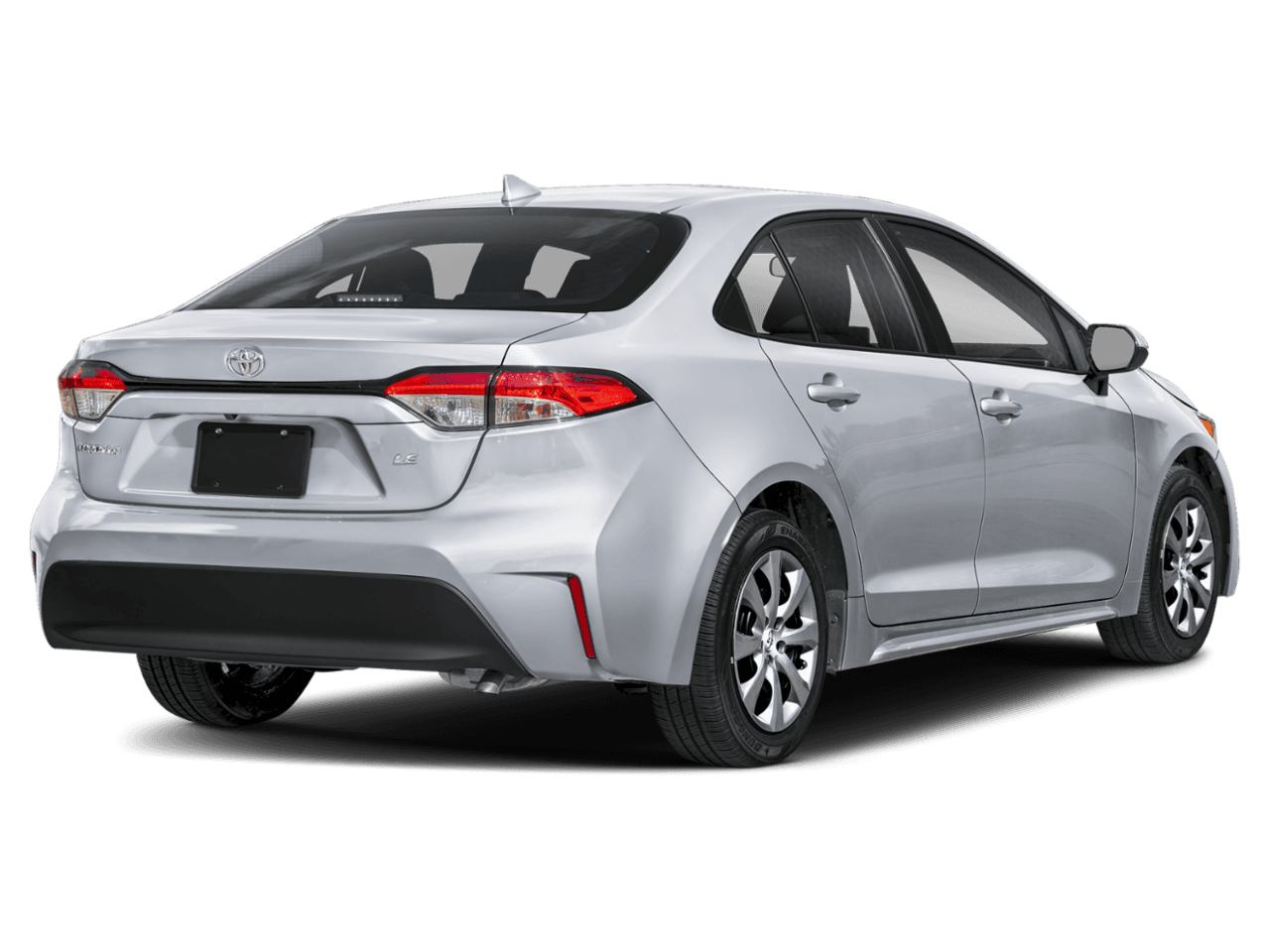 2025 Toyota Corolla LE - Rear 3/4, facing to the right