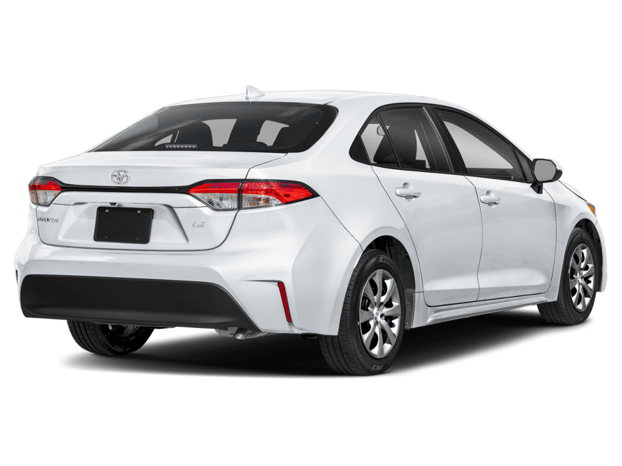 2025 Toyota Corolla LE - Rear 3/4, facing to the right