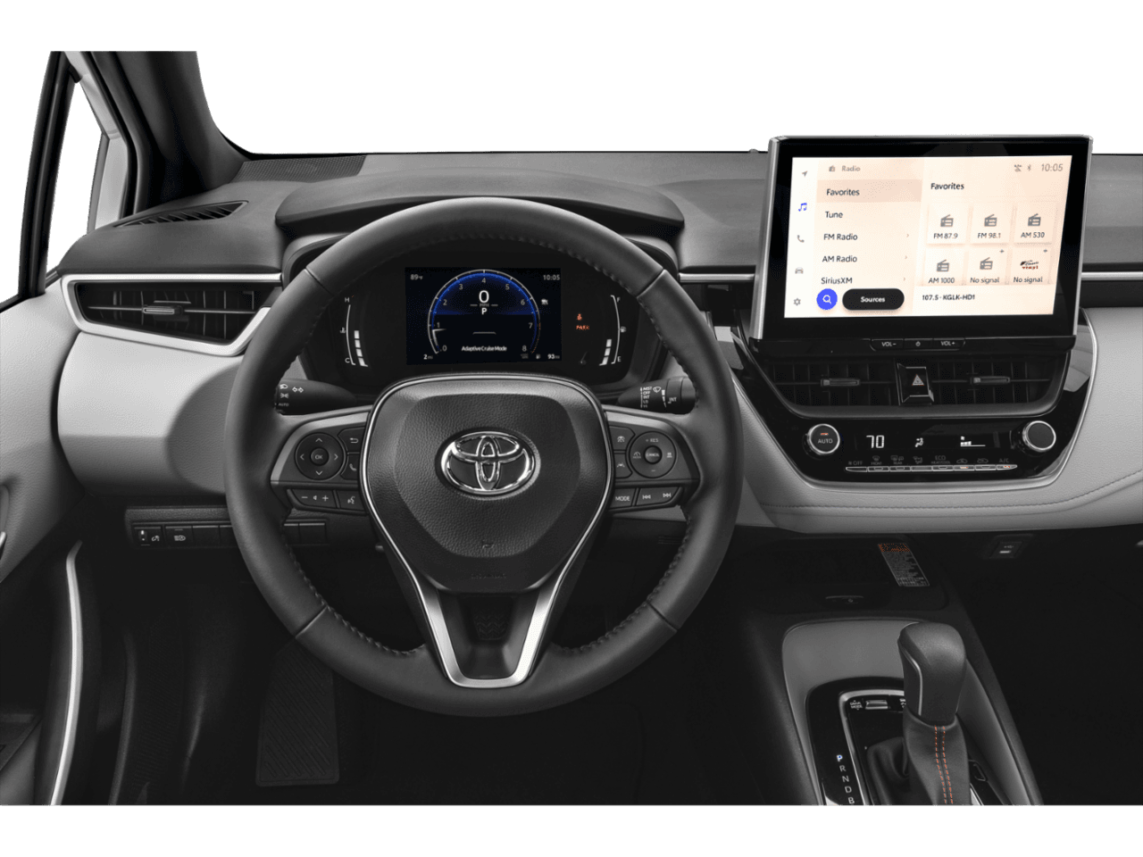 2025 Toyota Corolla FX - Interior Drivers Dash