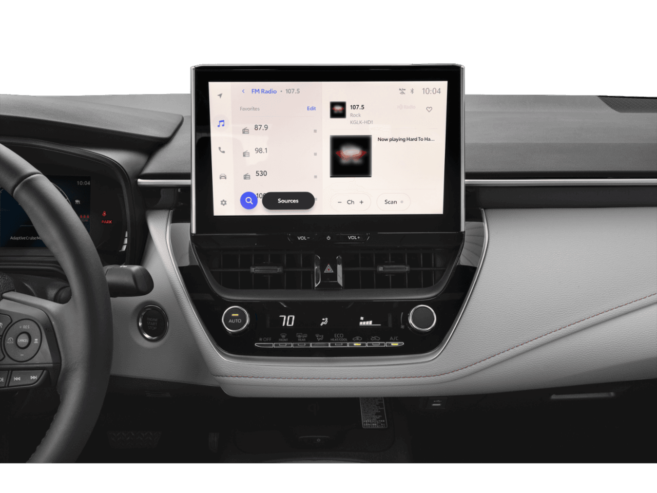 2025 Toyota Corolla FX - Interior Stereo System