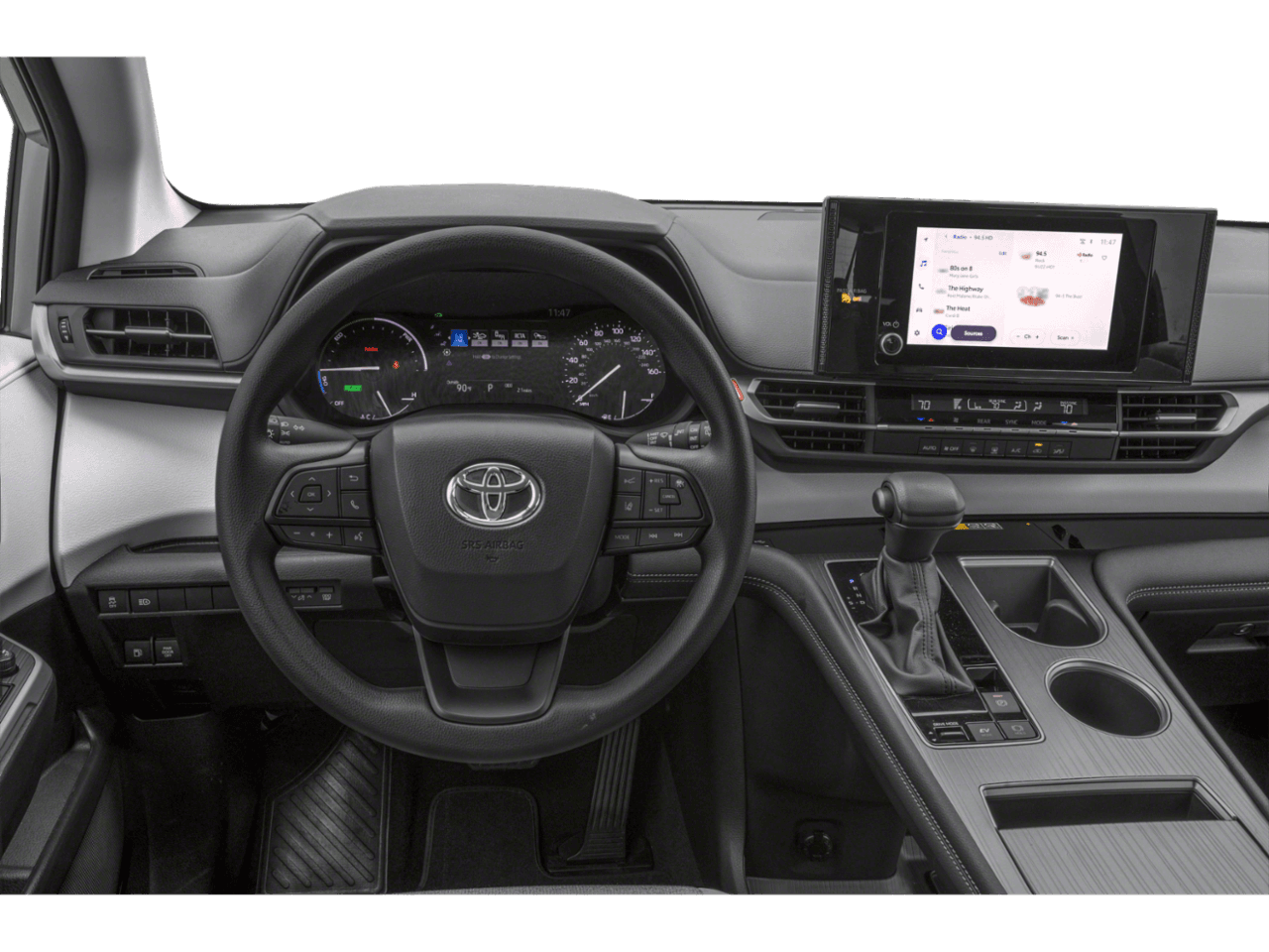 2025 Toyota Sienna LE - Interior Drivers Dash