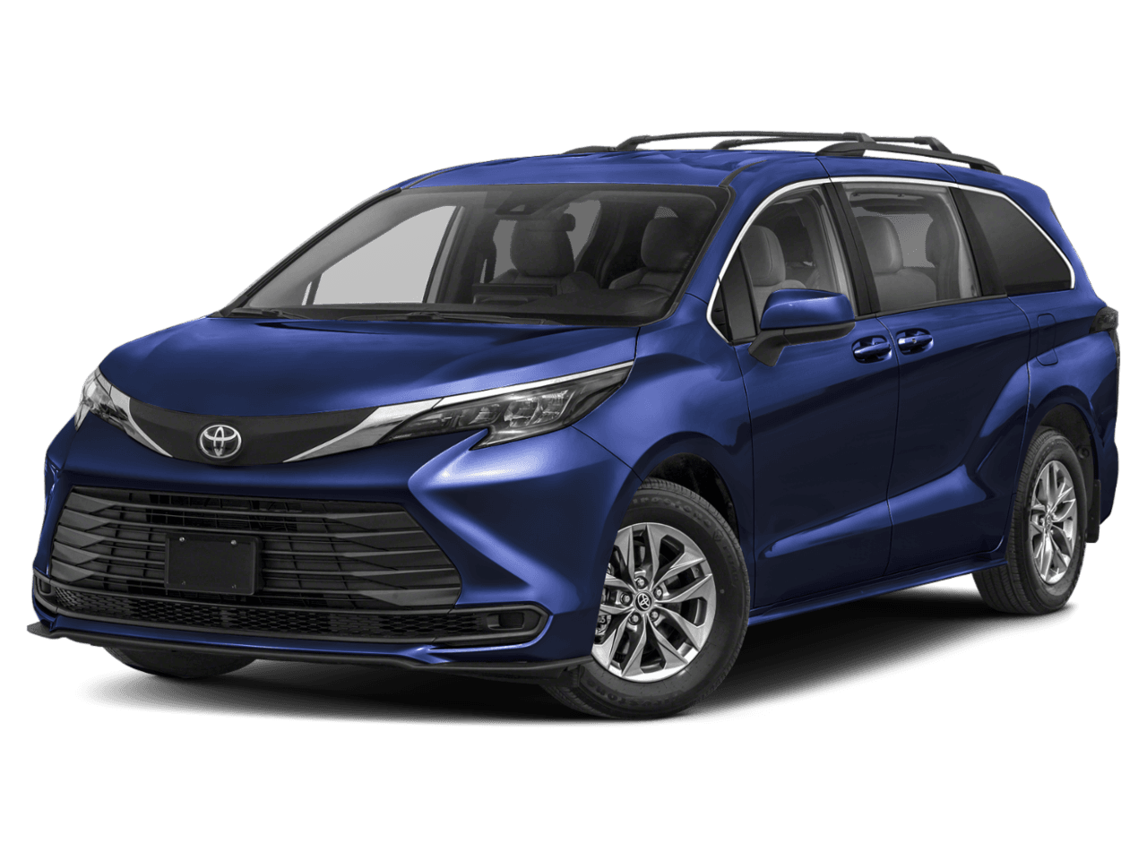 2025 Toyota Sienna LE - Front 3/4, facing to the left