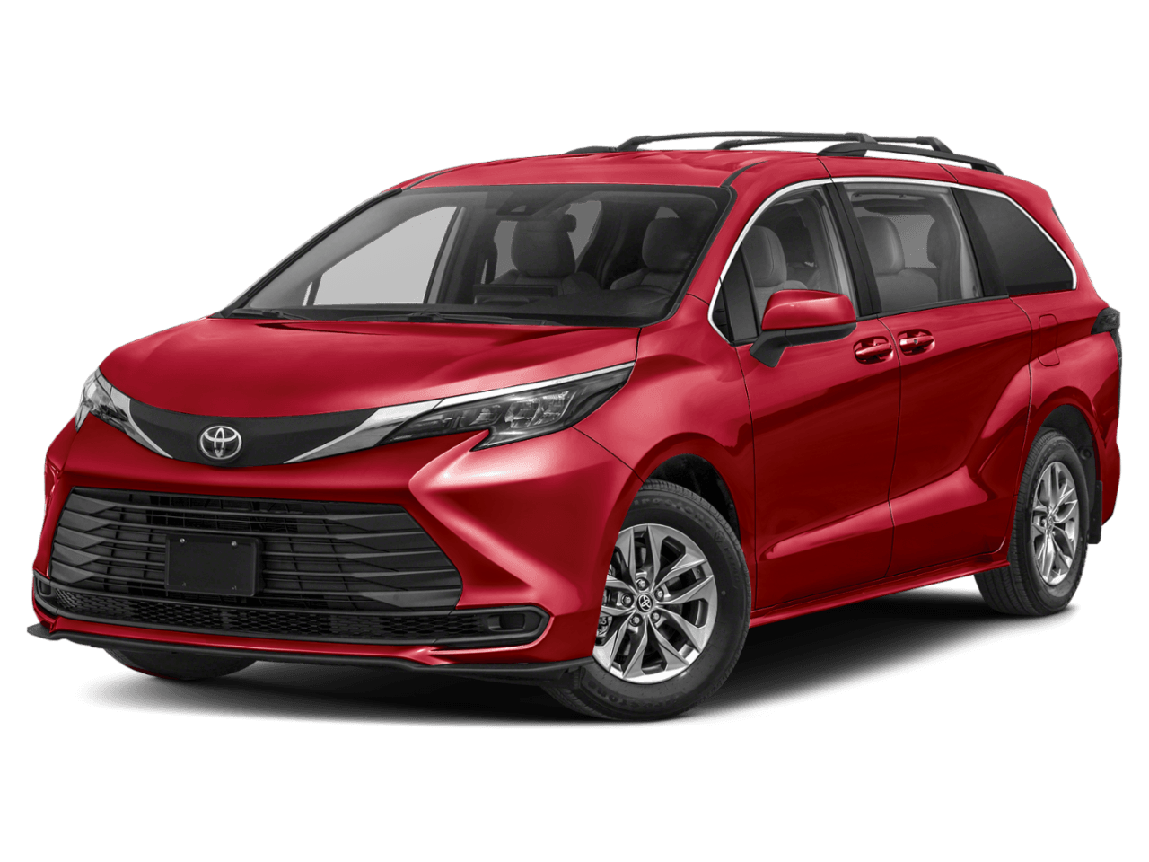 2025 Toyota Sienna LE - Front 3/4, facing to the left