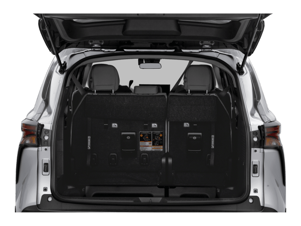 2025 Toyota Sienna LE - Interior Trunk with Hatch Open Feature