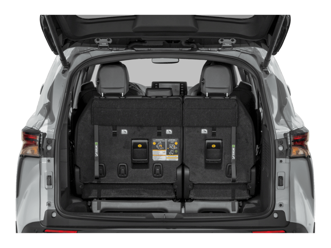 2025 Toyota Sienna Woodland Edition - Interior Trunk with Hatch Open Feature