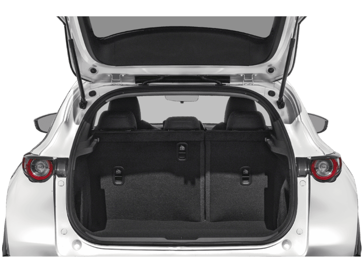 2025 Mazda CX-30 2.5 S - Interior Trunk with Hatch Open Feature
