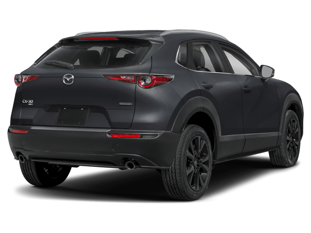2025 Mazda CX-30 2.5 S Select Sport - Rear 3/4, facing to the right